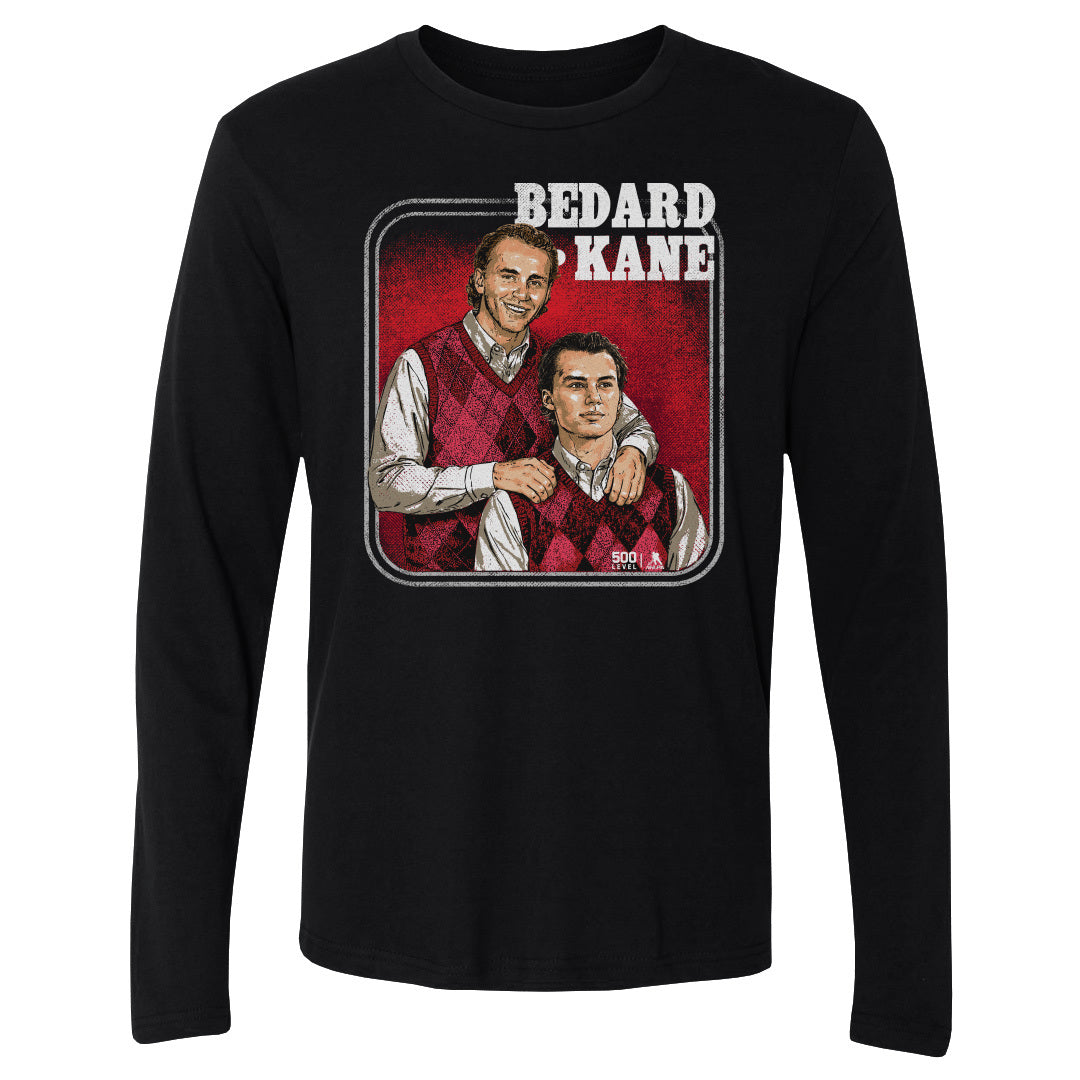 Connor Bedard & Patrick Kane Chicago Step Brothers WHT