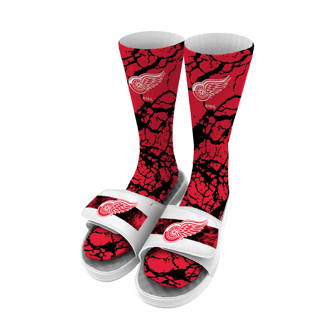 Detroit Red Wings Distressed Sock Bundle