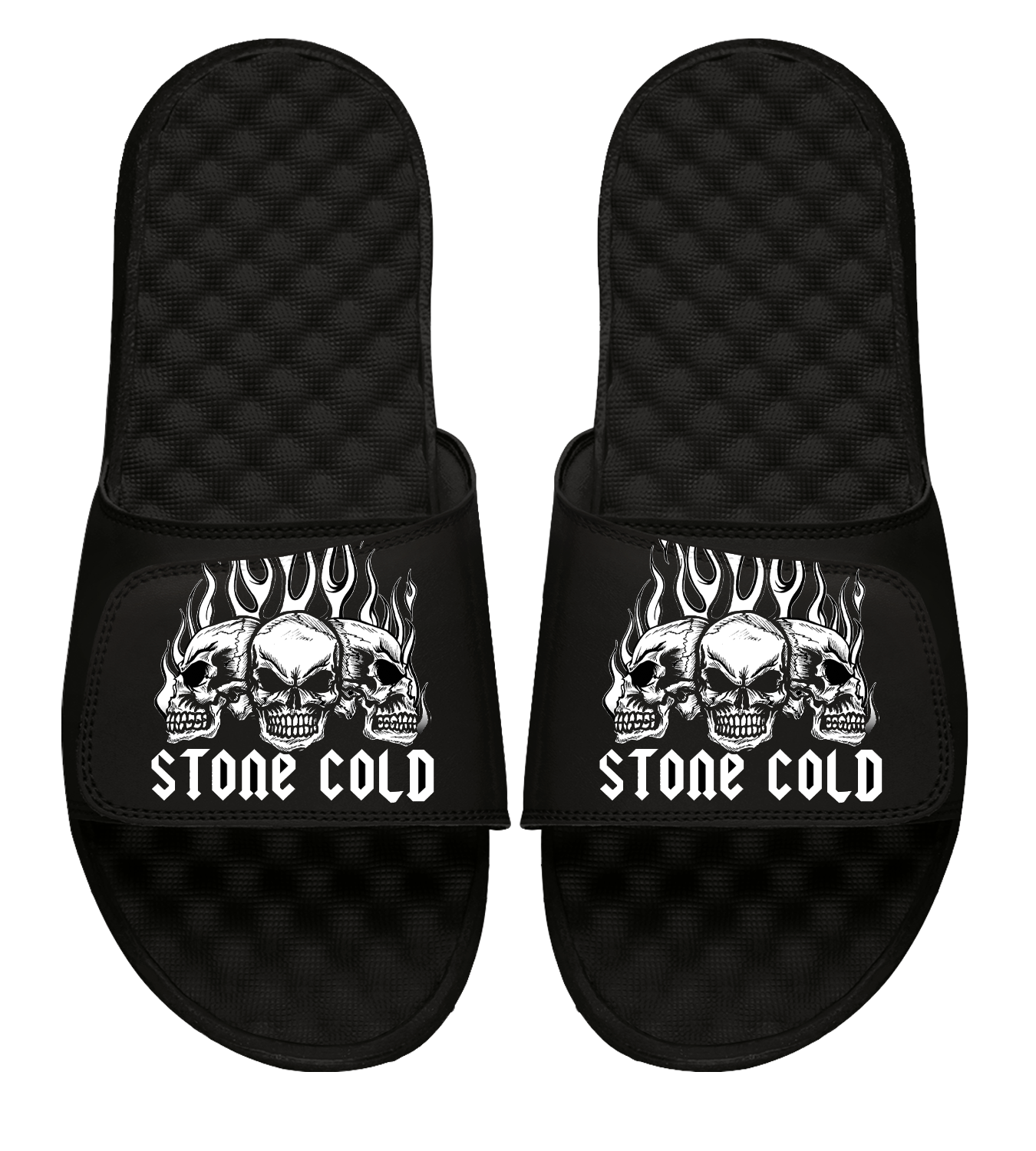 Stone Cold Flaming Skulls