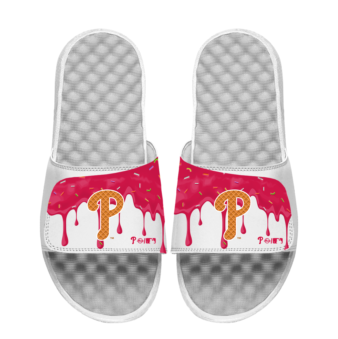 Philadelphia Phillies Ice Cream Drip Slide Sandals