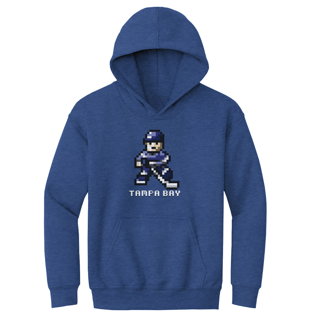 Tampa Bay Hockey 8-bit Youth Hoodie WHT
