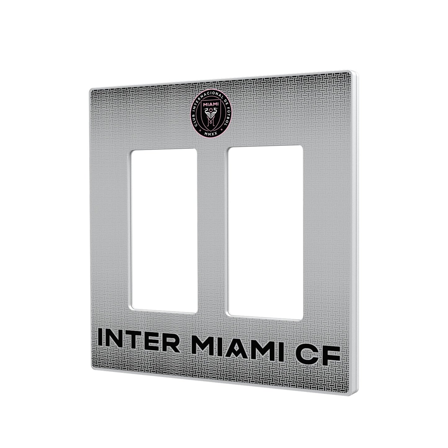 Inter Miami CF Linen Hidden-Screw Light Switch Plate