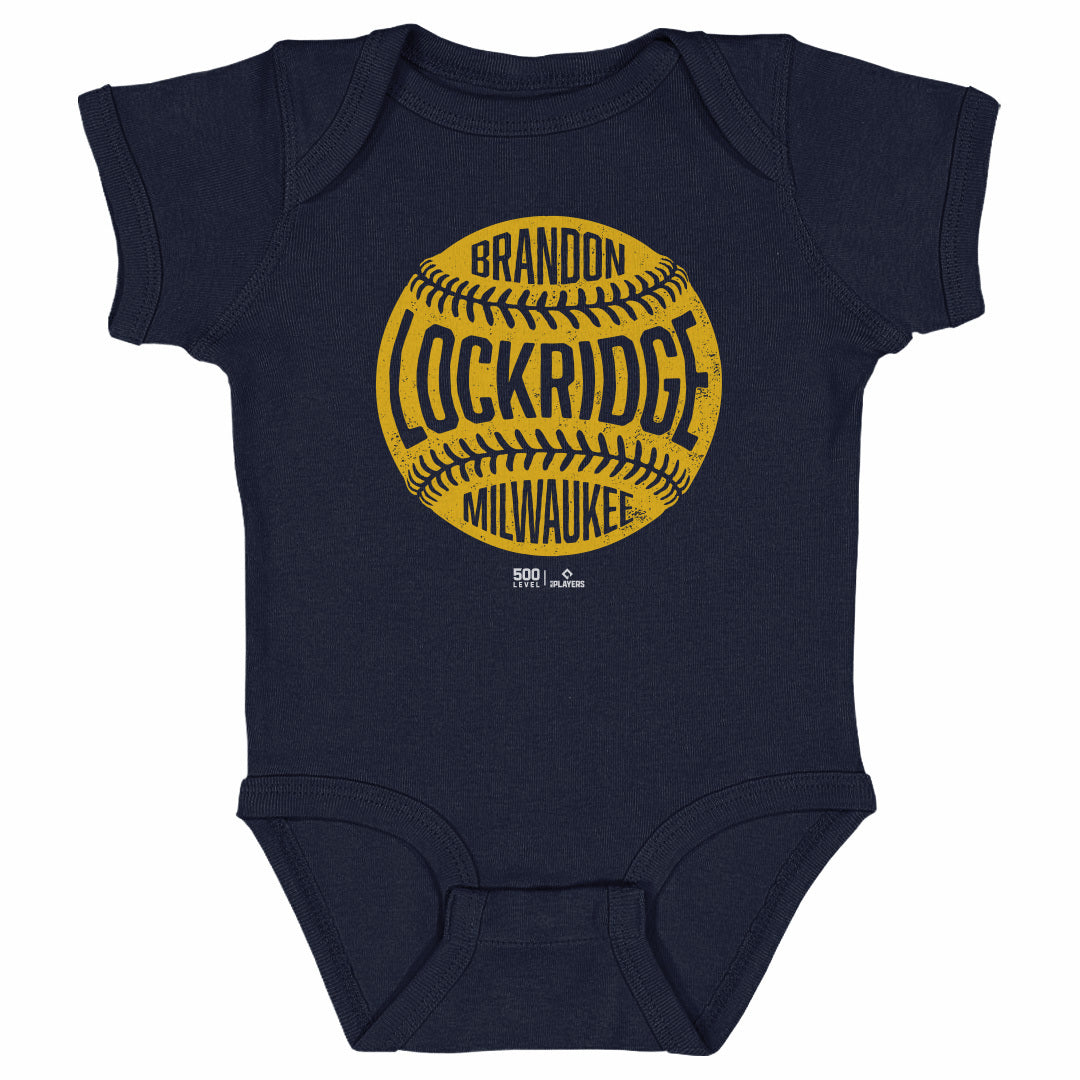 Brandon Lockridge Milwaukee Vintage Baseball WHT