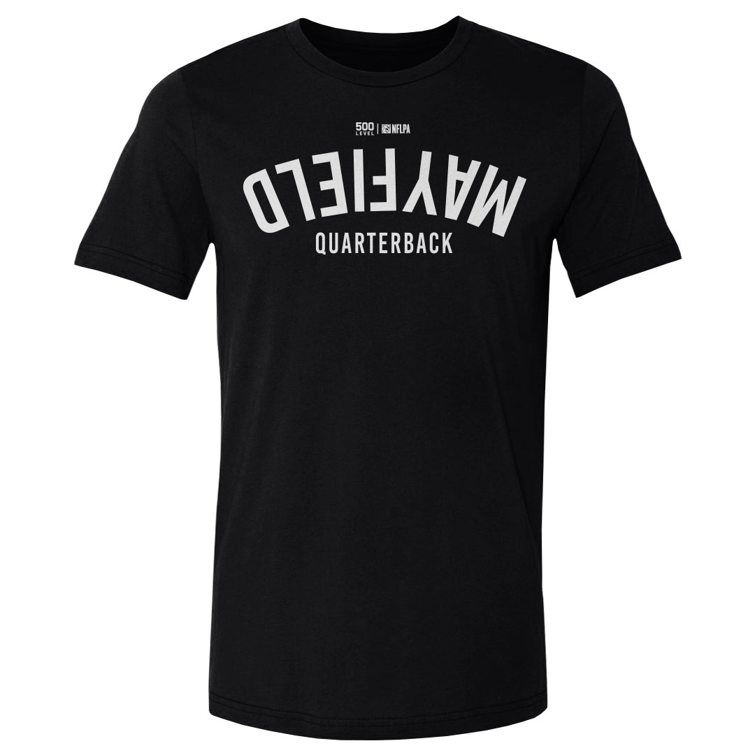 Baker Mayfield Tampa Bay Invert Men's Cotton T-Shirt - WHT
