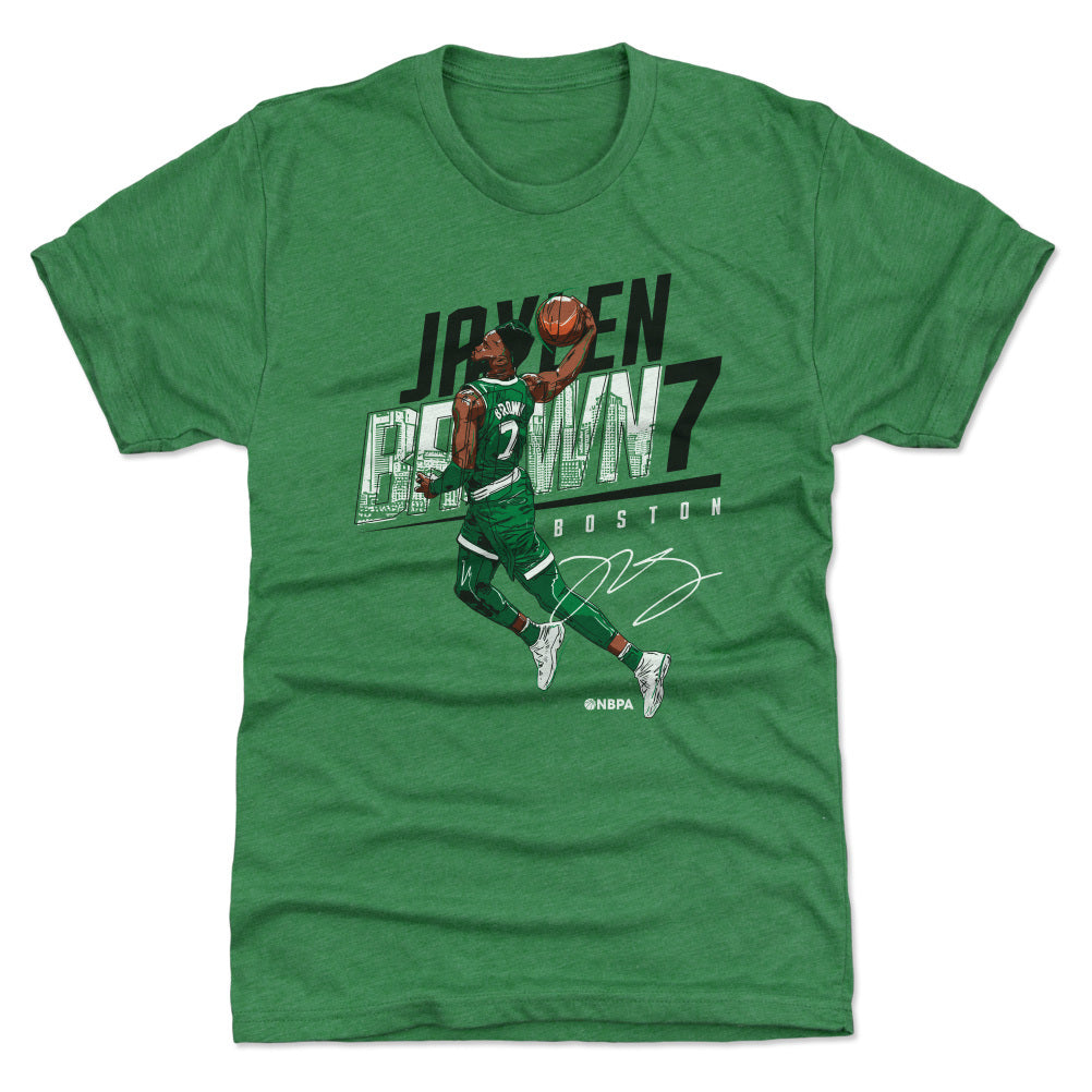 Jaylen Brown Slant K WHT