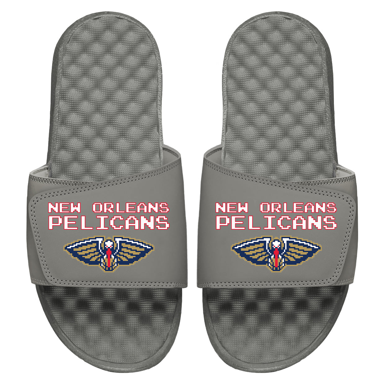 Pelicans 8Bit Wordmark Slides