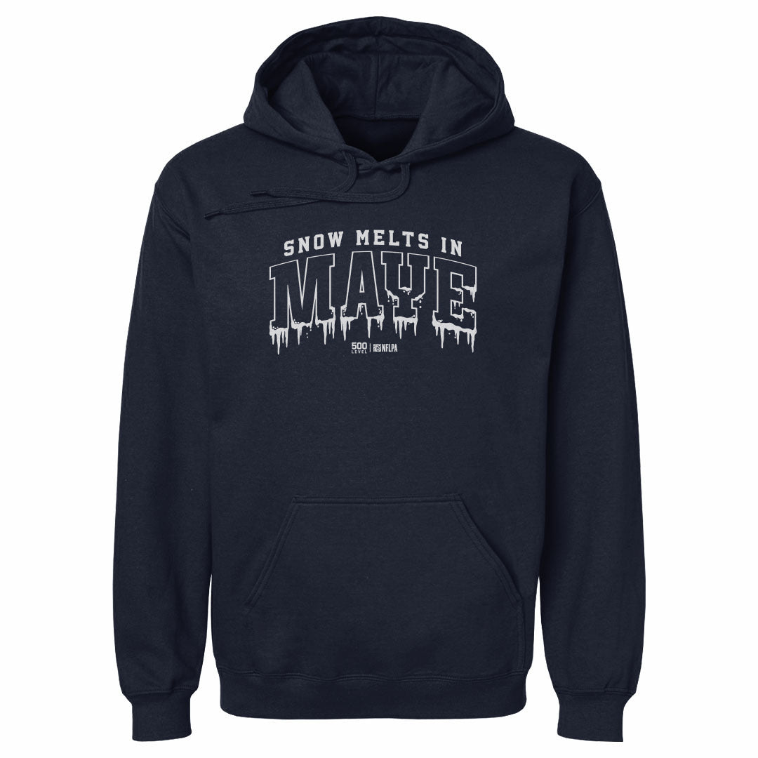 Drake Maye New England Snow Melts In Maye WHT