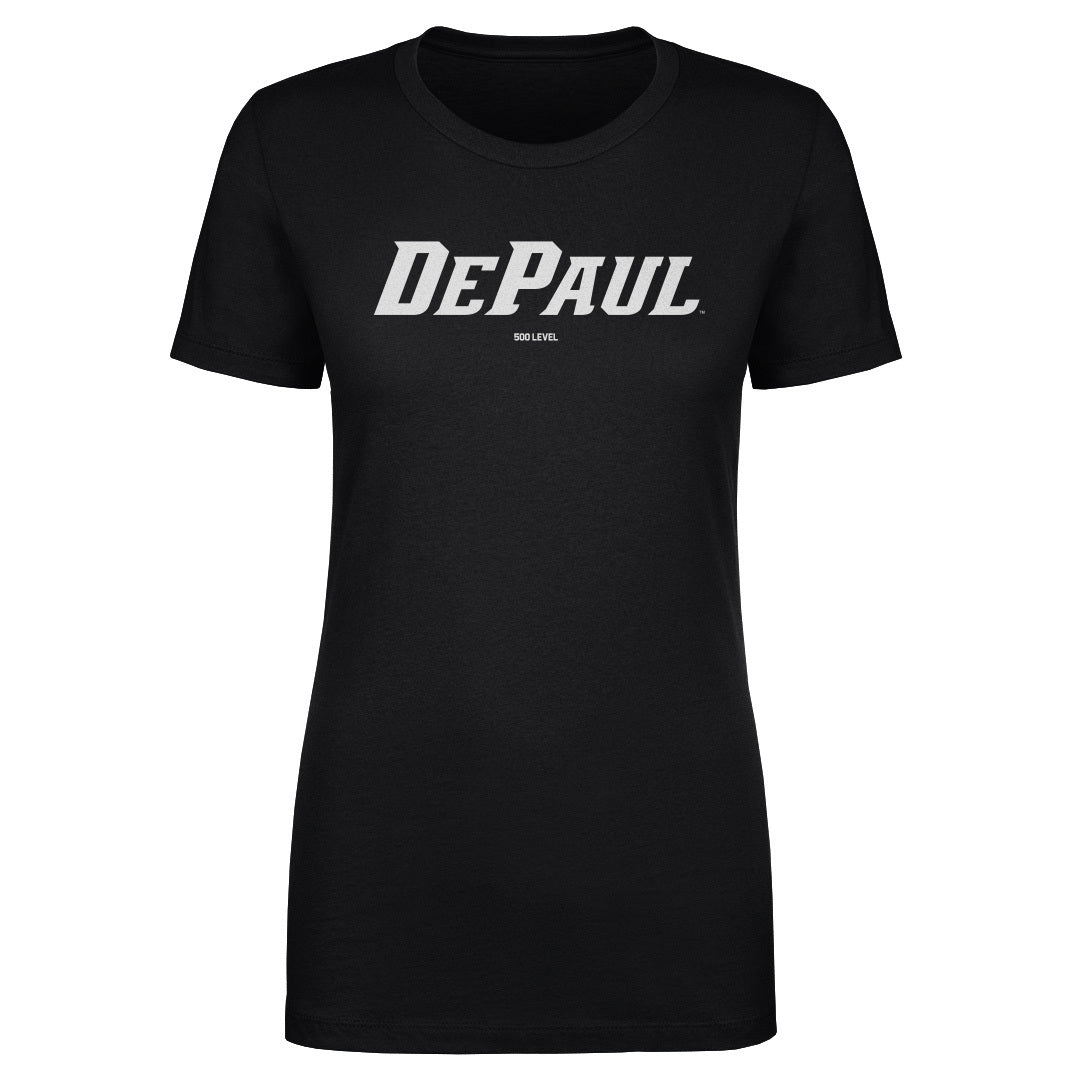 DePaul Blue Demons Wordmark White WHT