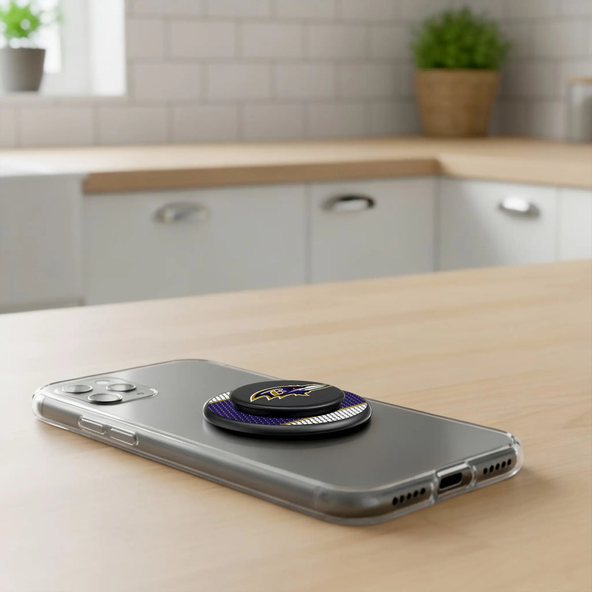 Baltimore Ravens Mesh PopSockets Magnetic Phone Grip and Stand