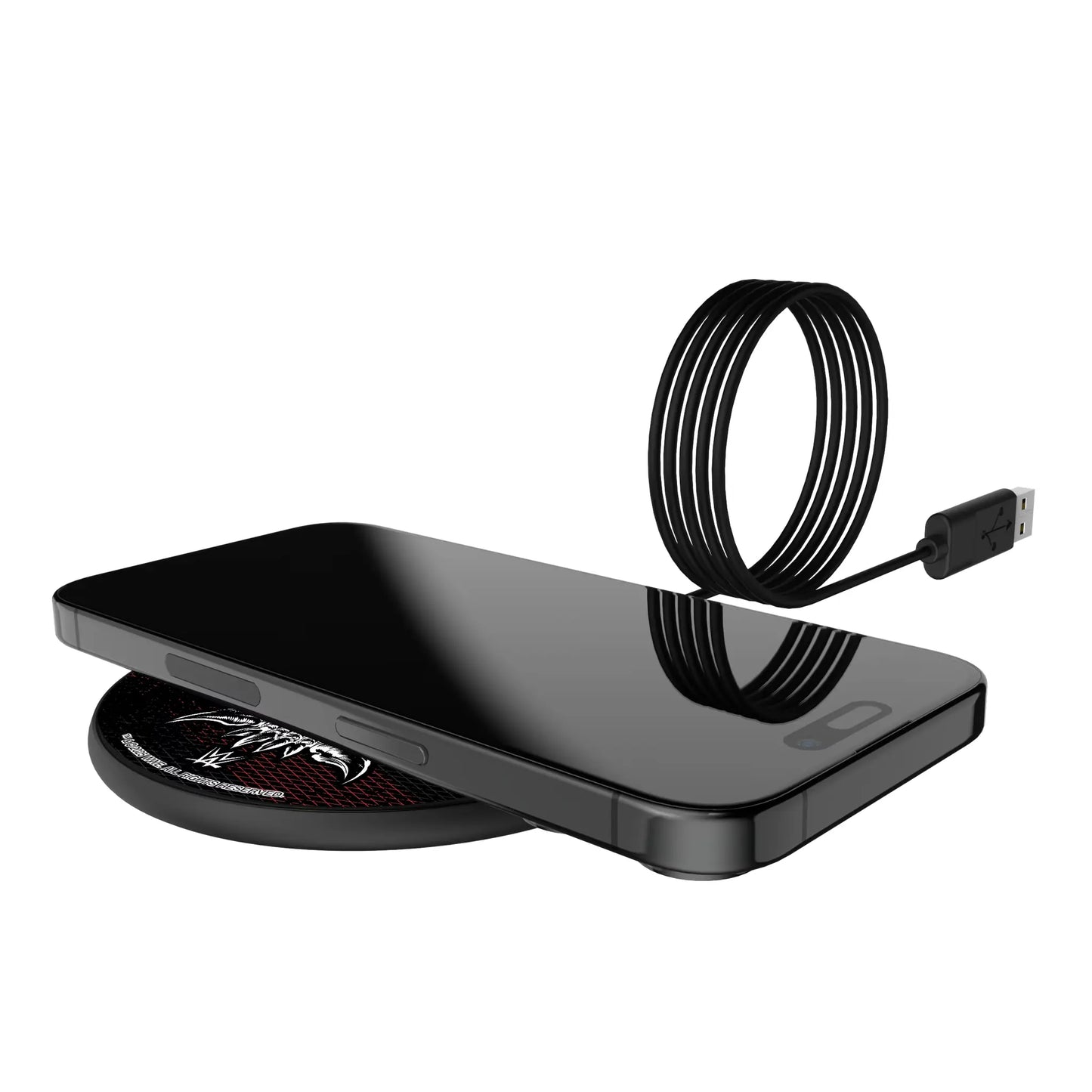 Brock Lesnar Steel 15-Watt Wireless Charger