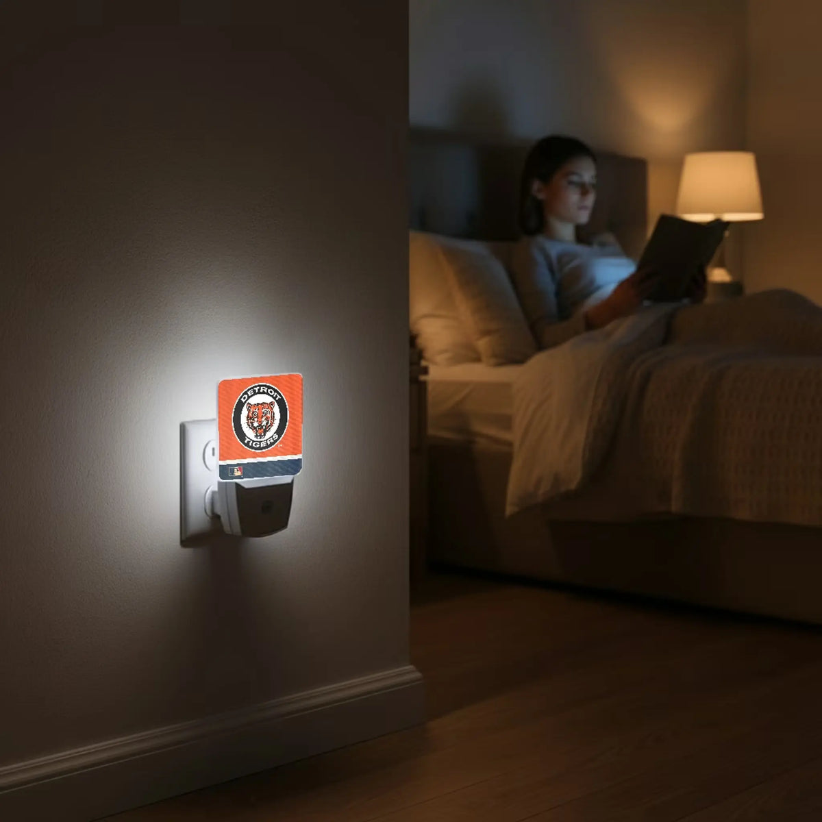 Detroit Tigers 1961-1963 - Cooperstown Collection Stripe Night Light 2-Pack