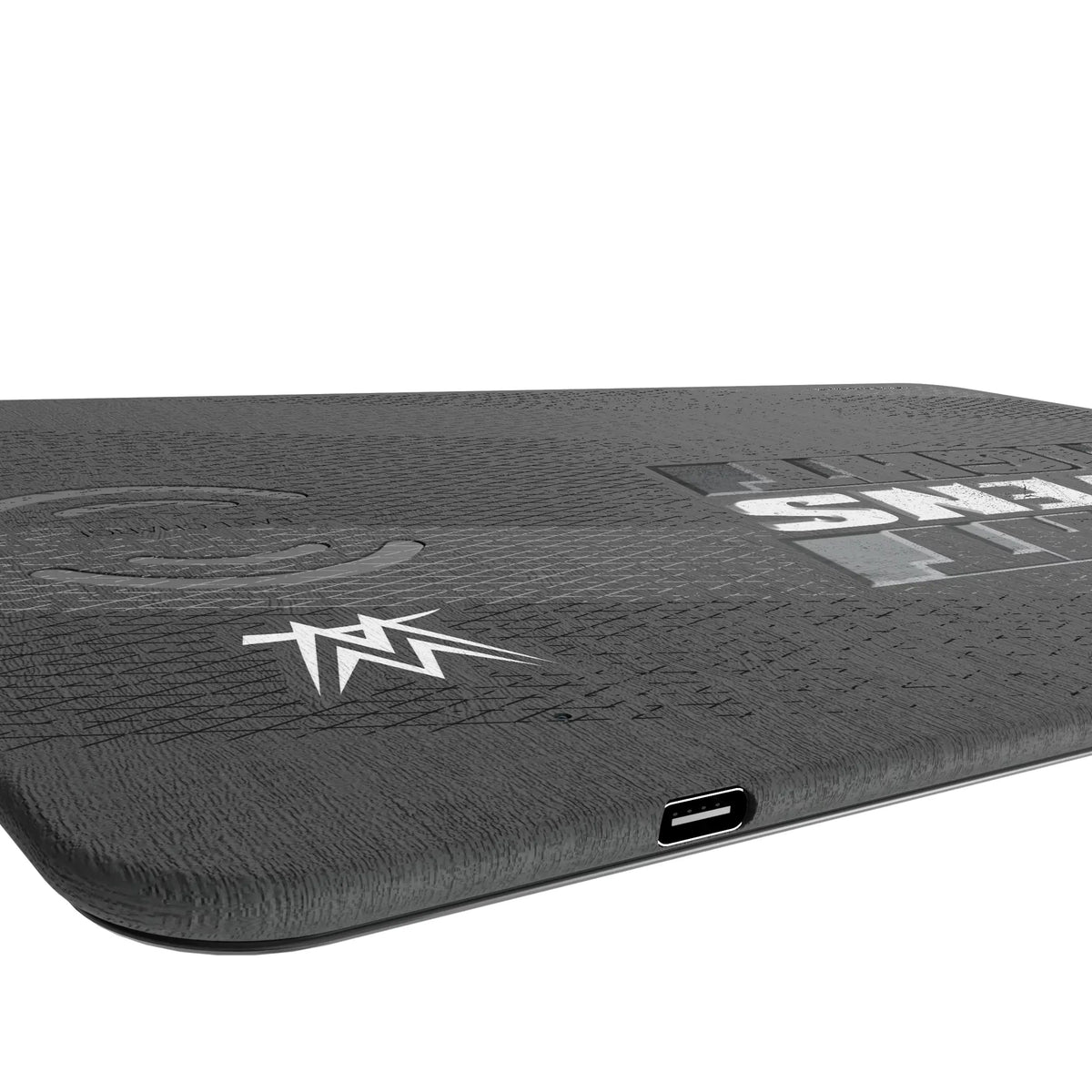 Kevin Owens Steel 15-Watt Wireless Charger and Mouse Pad