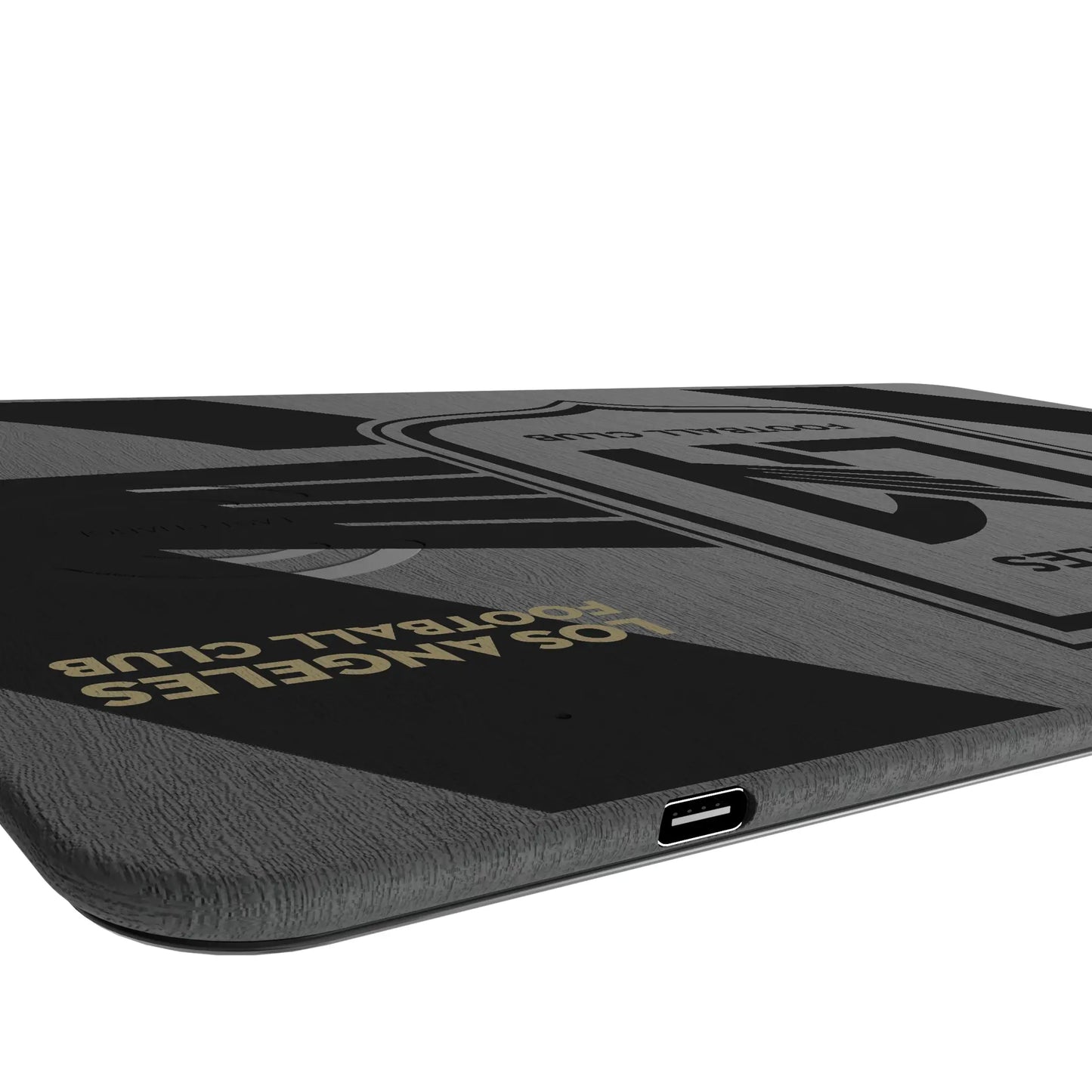 Los Angeles Football Club Monocolor Tilt 15-Watt Wireless Charger and Mouse Pad