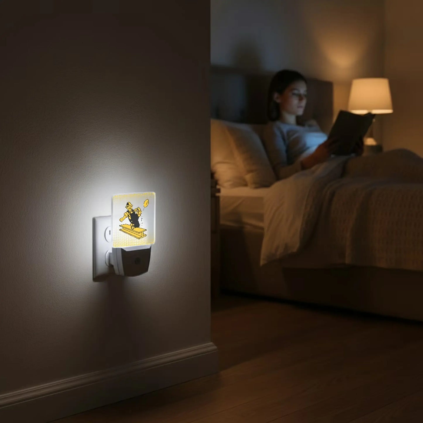 Pittsburgh Steelers 1961 Historic Collection Linen Night Light 2-Pack