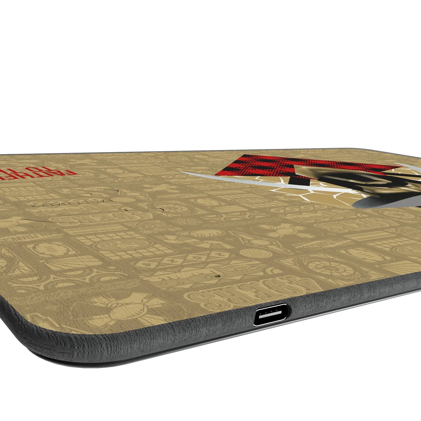 San Francisco 49ers Deco 15-Watt Wireless Charger and Mouse Pad