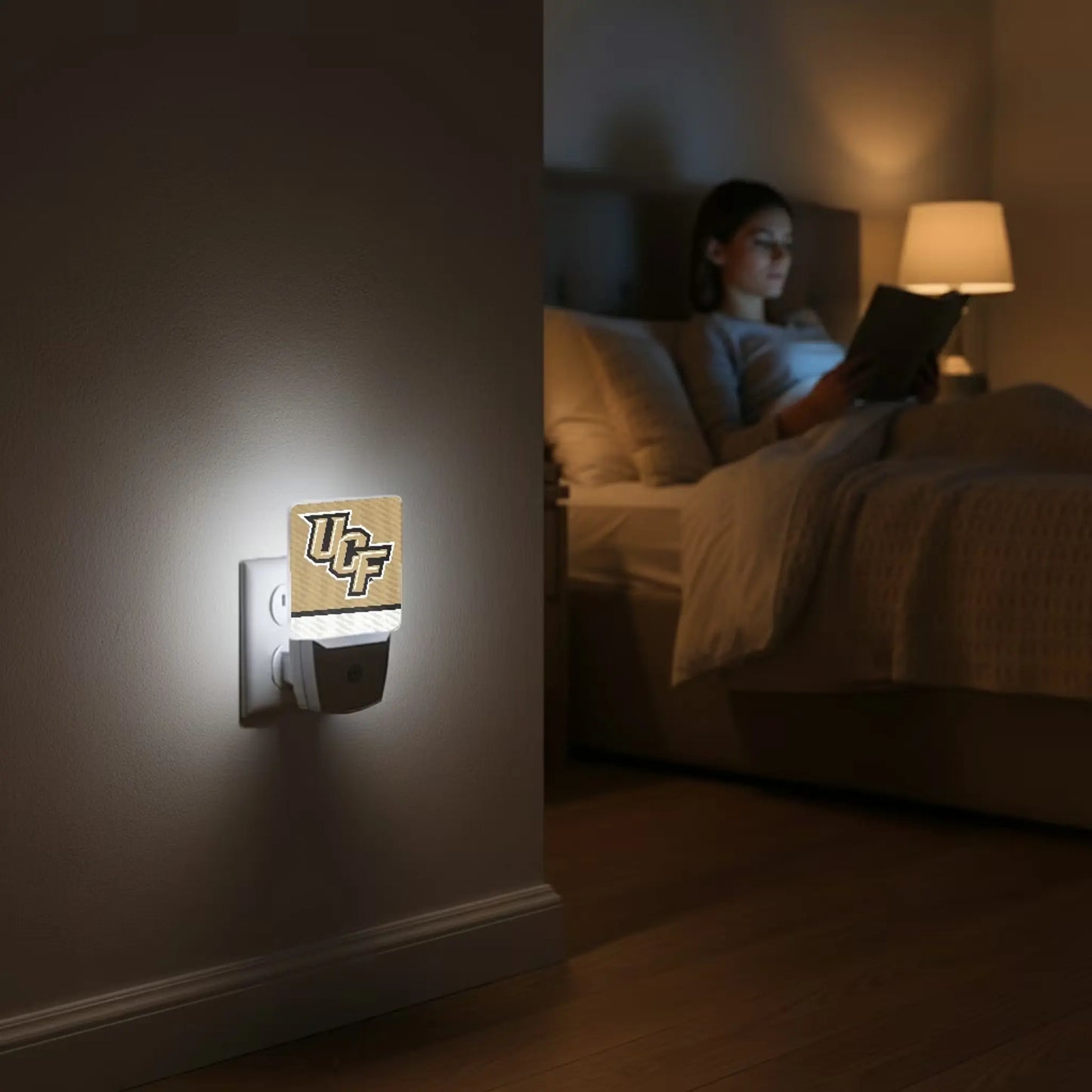 University of Central Florida Golden Knights Stripe Night Light 2-Pack