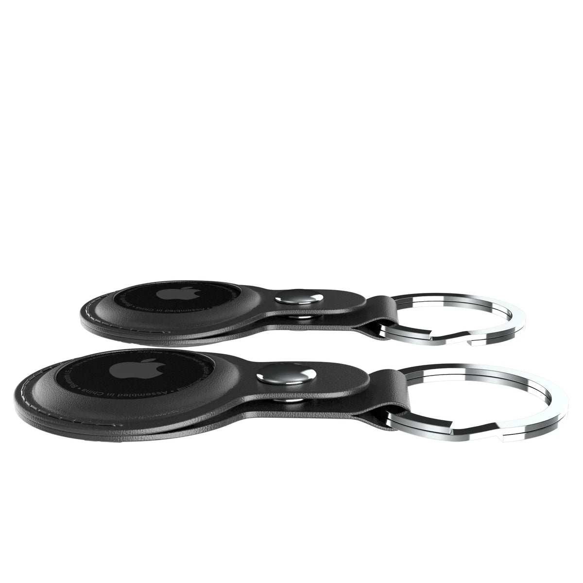 University of Iowa Hawkeyes Insignia Black Airtag Holder 2-Pack