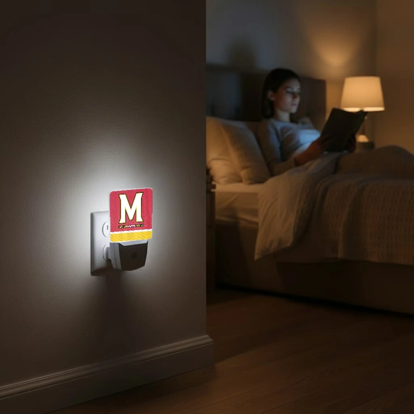 University of Maryland Terrapins Stripe Night Light 2-Pack