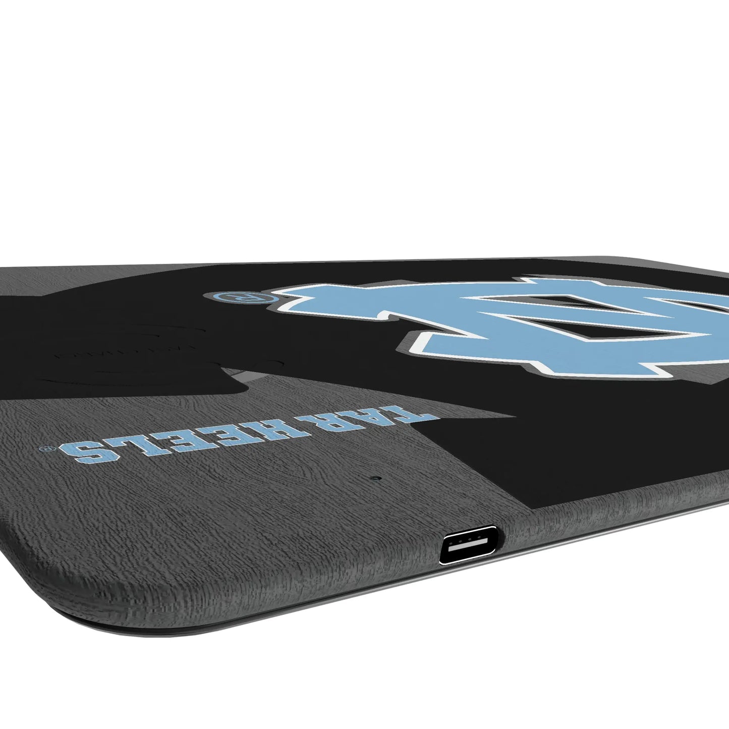 University of North Carolina Tar Heels Monocolor Tilt 15-Watt Wireless Charger and Mouse Pad