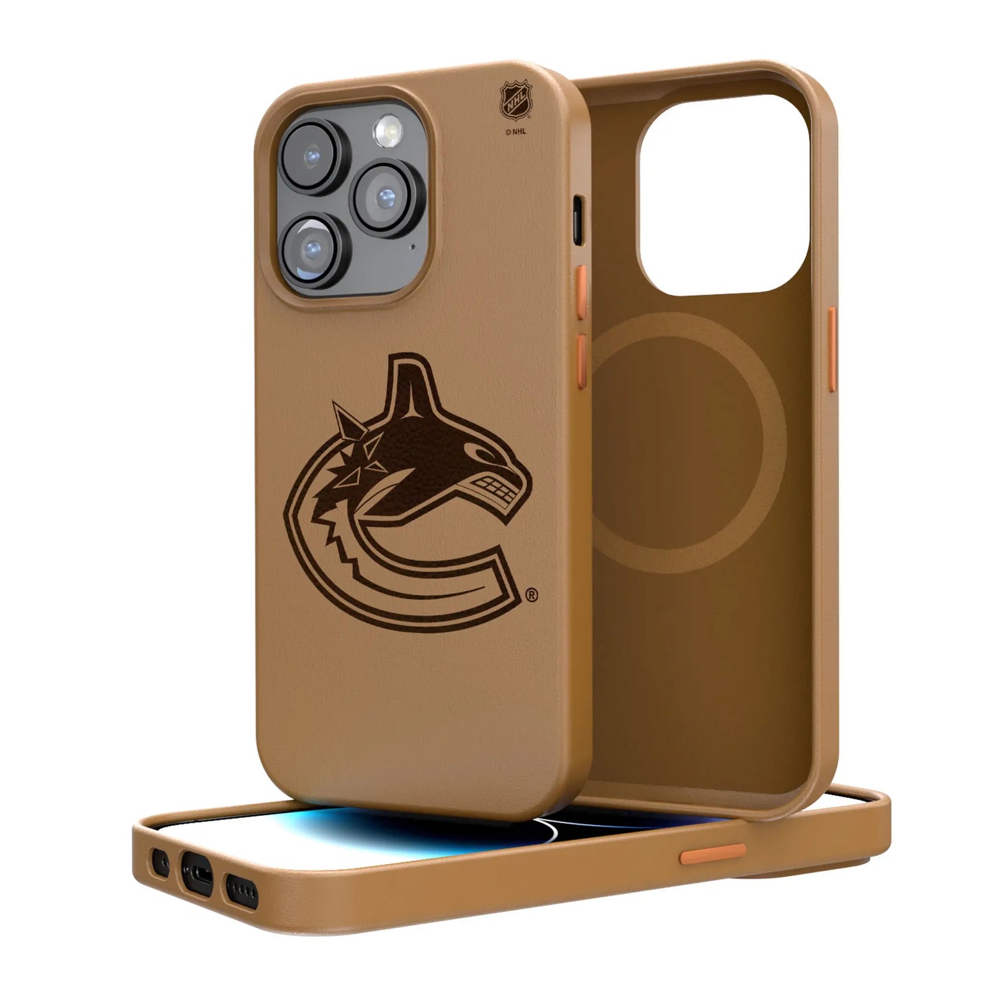 Vancouver Canucks Burn MagSafe Compatible Phone Case for Apple iPhone 14 Series