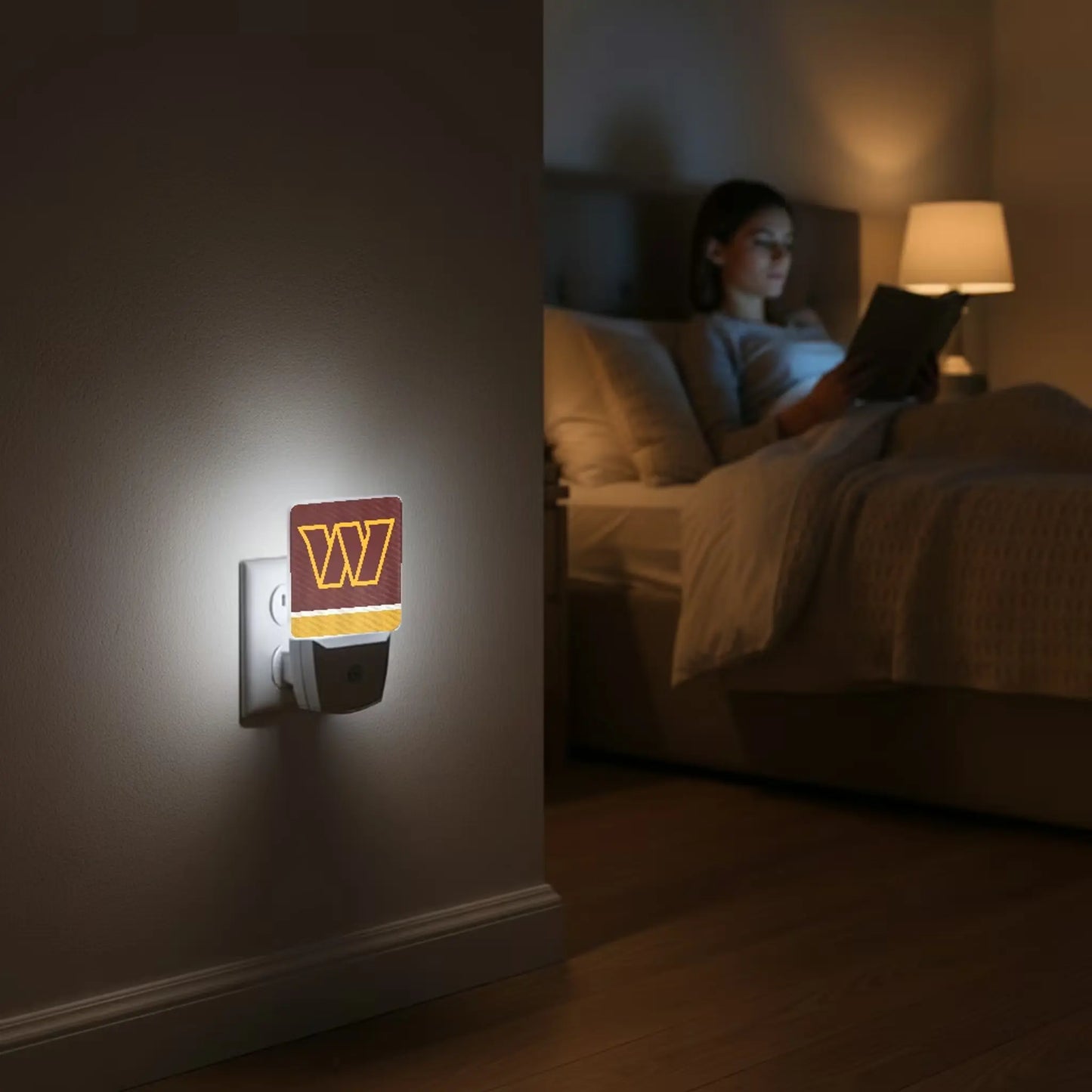 Washington Commanders Stripe Night Light 2-Pack