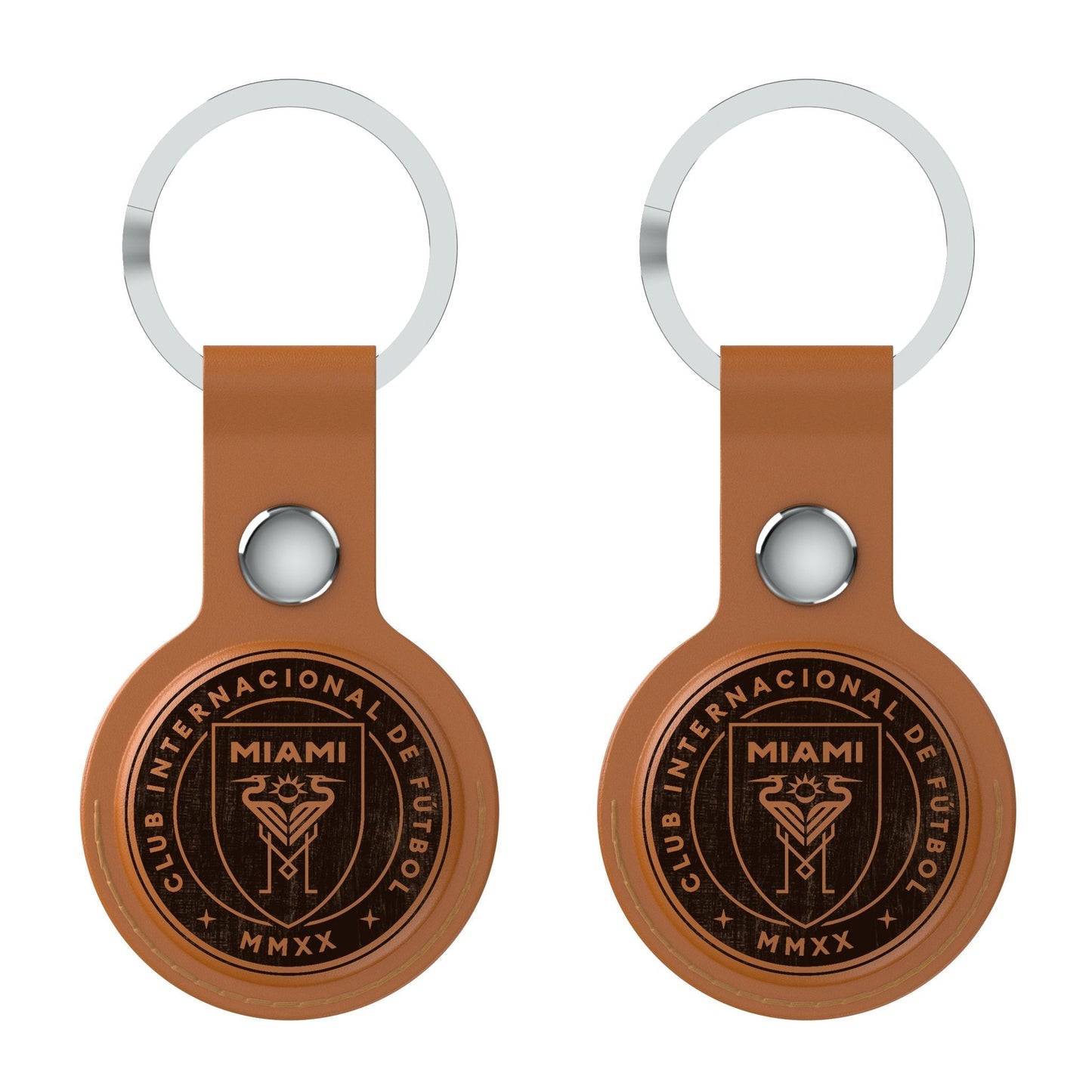 Inter Miami CF  Burn Brown Airtag Holder 2-Pack