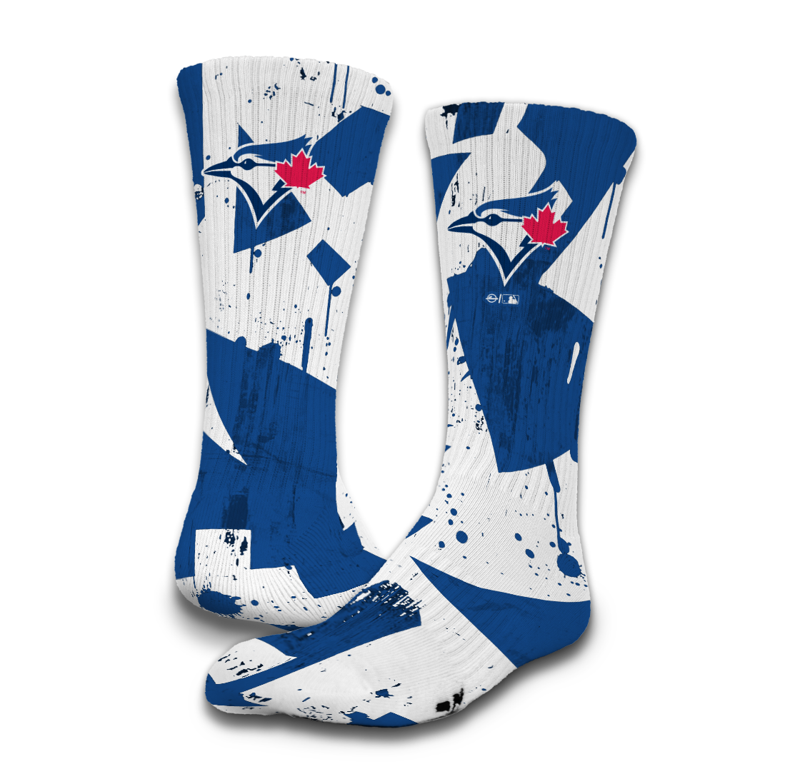 Toronto Blue Jays Grunge Socks