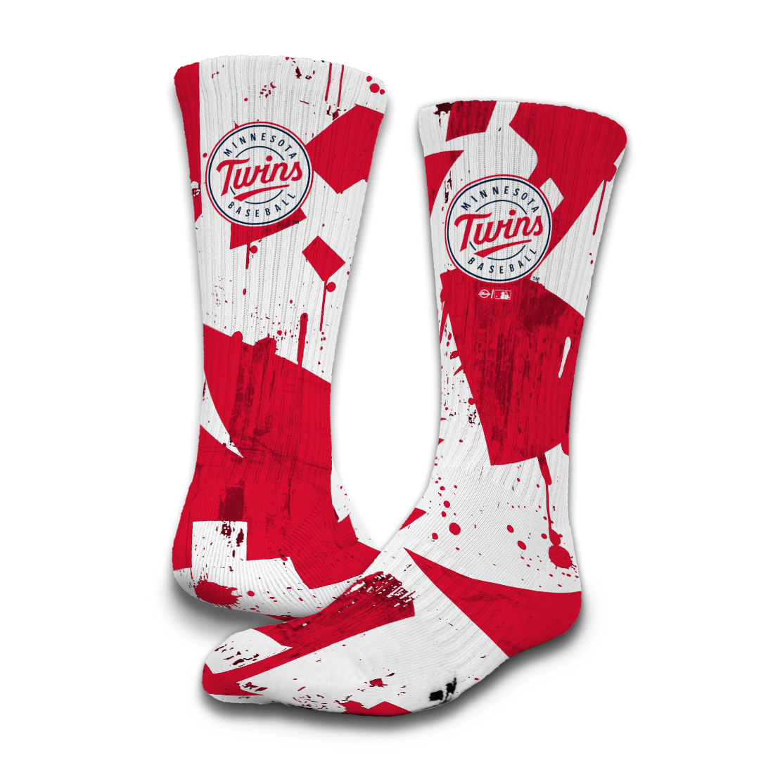 Minnesota Twins Primary 3 Pack Lifestyle Sock