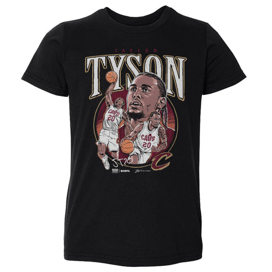 Jaylon Tyson Cleveland Cavaliers Trio WHT
