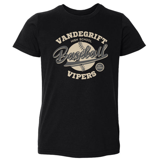 Vandegrift Crown Trio Baseball Script WHT