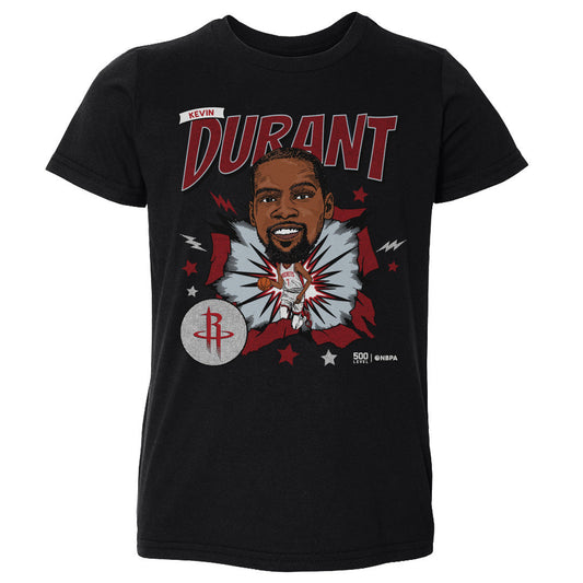 Kevin Durant Houston Rockets Caricature WHT