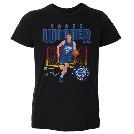 Franz Wagner Orlando Magic Shattered Flag WHT