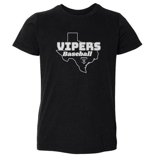 Vandegrift Crown Trio Baseball Texas Map WHT