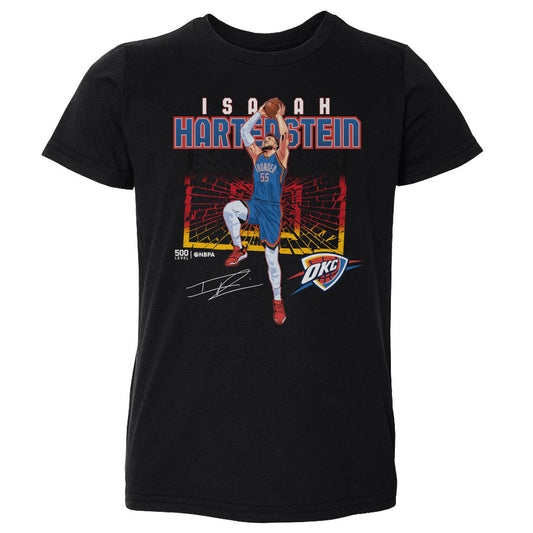 Isaiah Hartenstein Oklahoma City Thunder Shattered Flag WHT