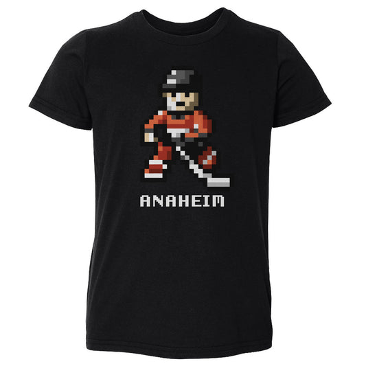 Anaheim Hockey 8-bit WHT