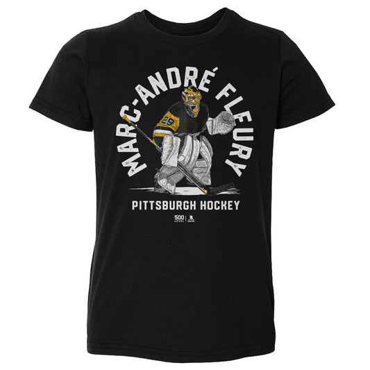 Marc-Andre Fleury Pittsburgh Emblem WHT
