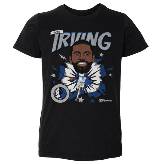 Kyrie Irving Dallas Mavericks Caricature WHT