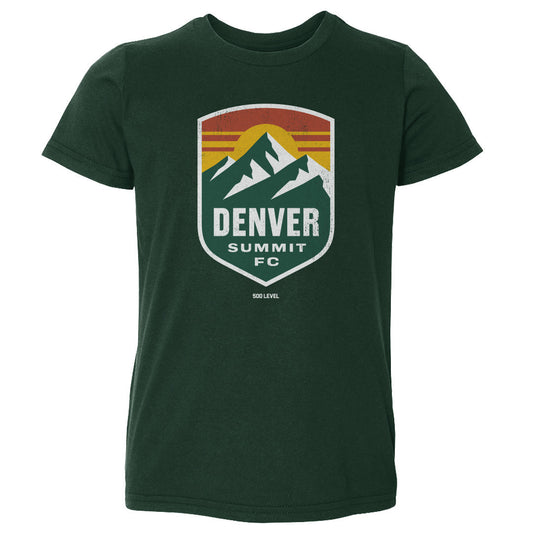 Denver Summit FC Vintage Primary Logo WHT