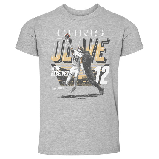 Chris Olave New Orleans One-Handed Catch WHT