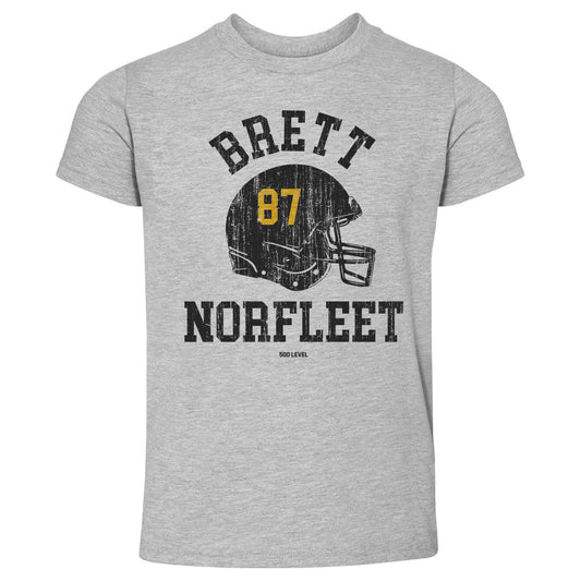 Brett Norfleet College Helmet Font