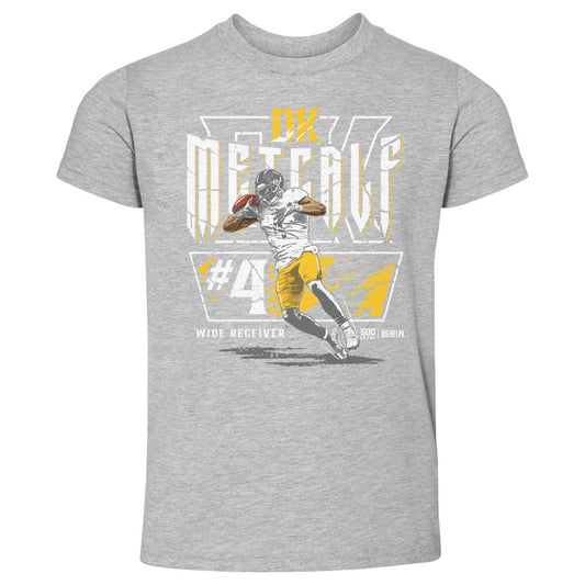 DK Metcalf Pittsburgh Shoulder Catch WHT