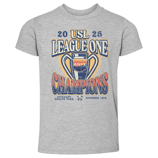 One Knoxville SC 2025 USL League One Final Champions Trophy WHT