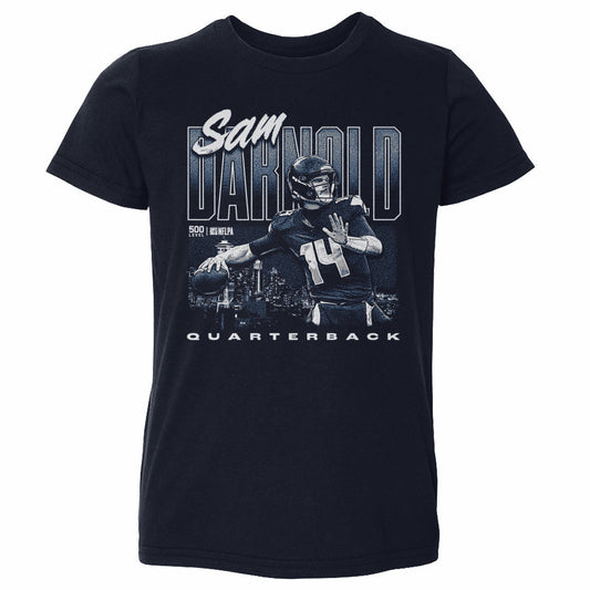 Sam Darnold Seattle Bitmap WHT