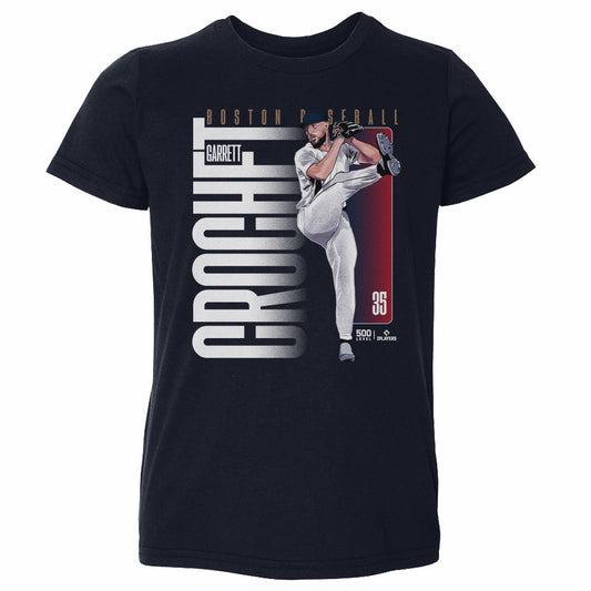 Garrett Crochet Boston Vertical Name WHT