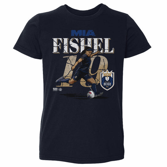 Mia Fishel Seattle Reign Cracked Number WHT