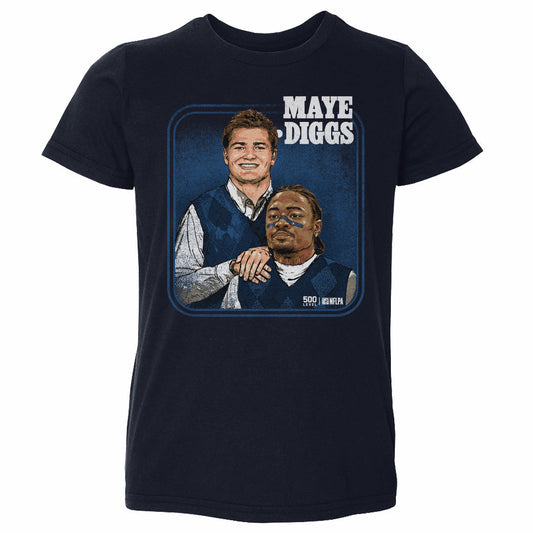 Drake Maye & Stefon Diggs New England Step Brothers WHT