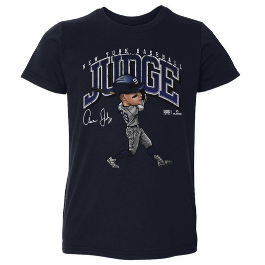 Aaron Judge New York Y Cartoon WHT