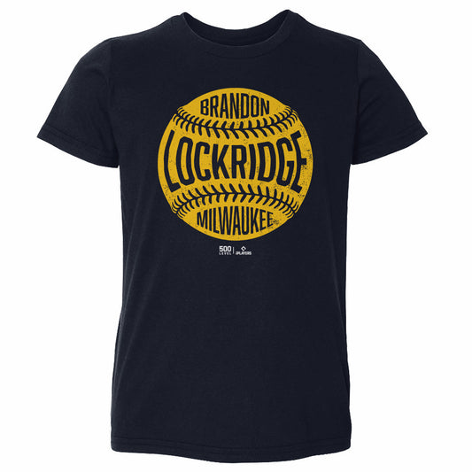 Brandon Lockridge Milwaukee Vintage Baseball WHT