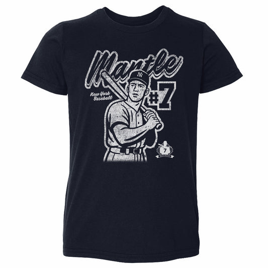 Mickey Mantle New York Y Retro WHT