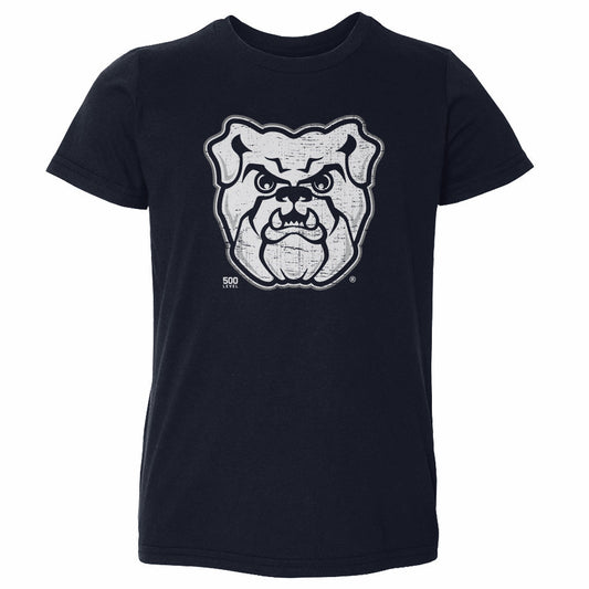 Butler Bulldogs Bulldog Vintage Logo WHT